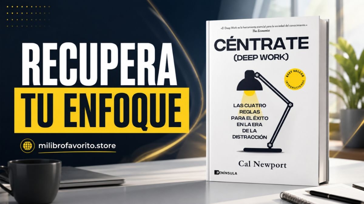 Céntrate (Deep Work): el libro de Cal Newport para recuperar tu enfoque en un mundo lleno de distracciones